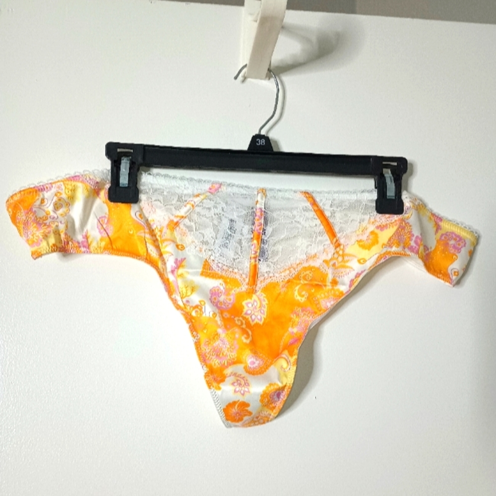 ADORE ME Orange Thong Panty